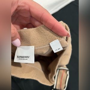 Burberry girl stockings, worn twice. Great condition